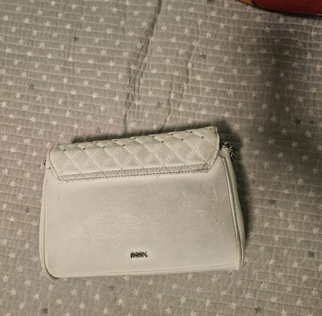 Bolso Misako blanco acolchado