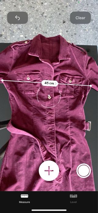 Vestido terciopelo granate
