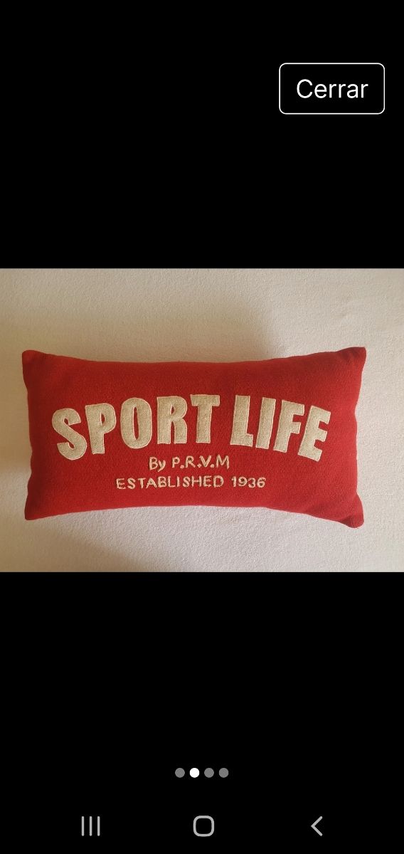 Cojín decorativo Sport Life