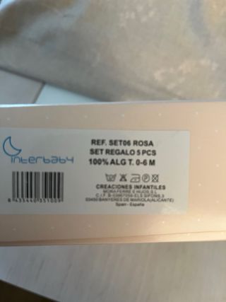 Kit recién nacido Interbaby 0/1 mes