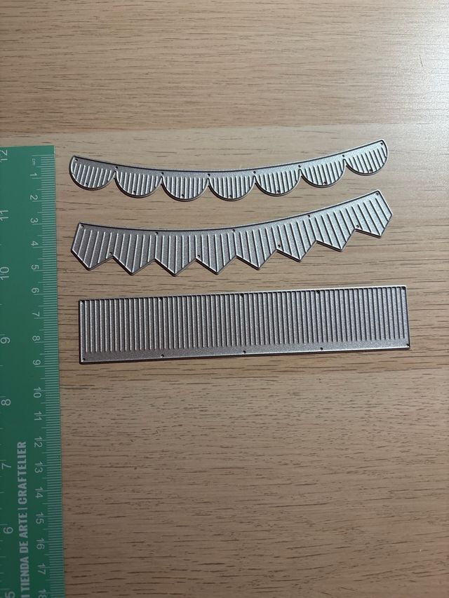 Troqueles corte metal 3 piezas