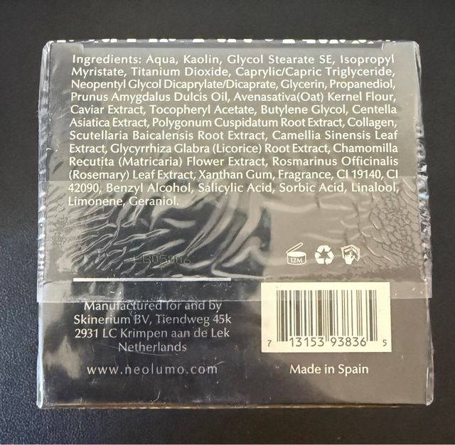 Máscara Real Caviar NeoLumo - 50ml