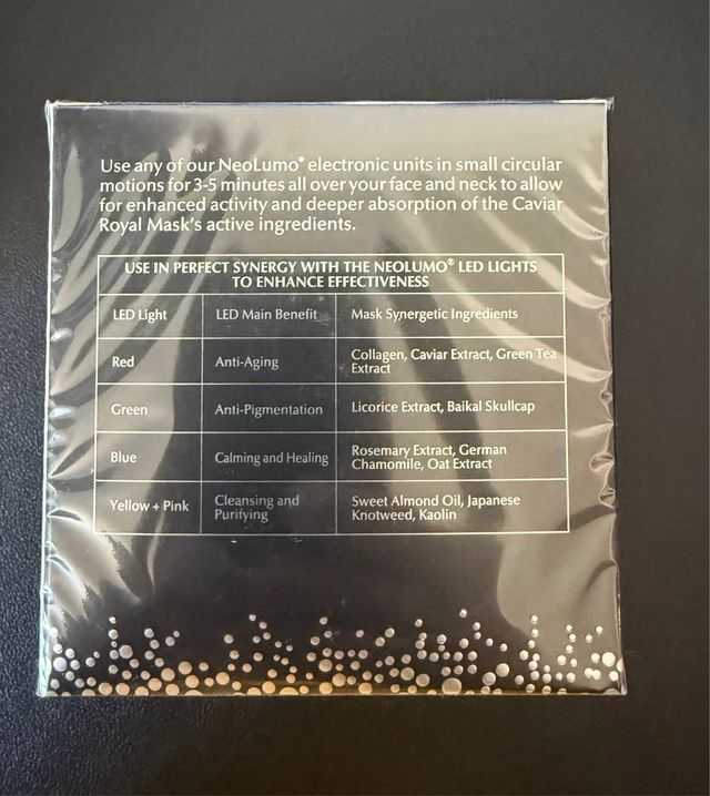 Máscara Real Caviar NeoLumo - 50ml