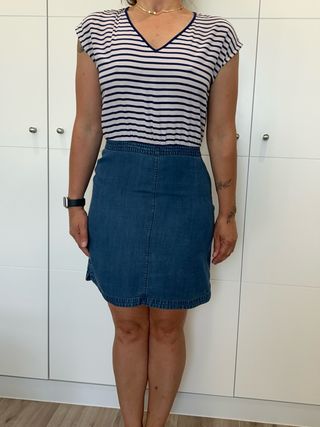 Vestido vaquero azul - Talla L