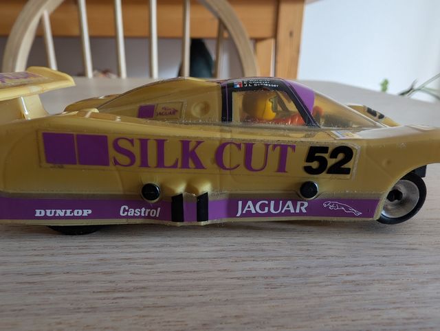 Scalextric SRS Jaguar Silk Cut