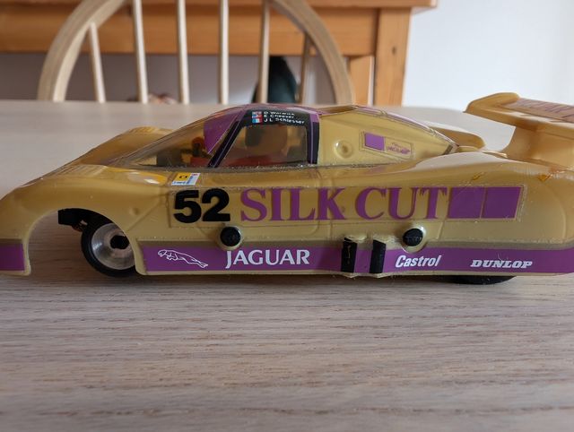 Scalextric SRS Jaguar Silk Cut