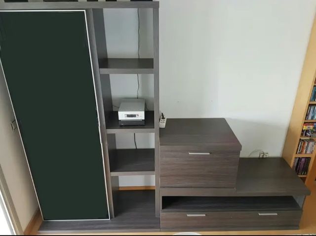 Muebles Comedor - Gris y Negro