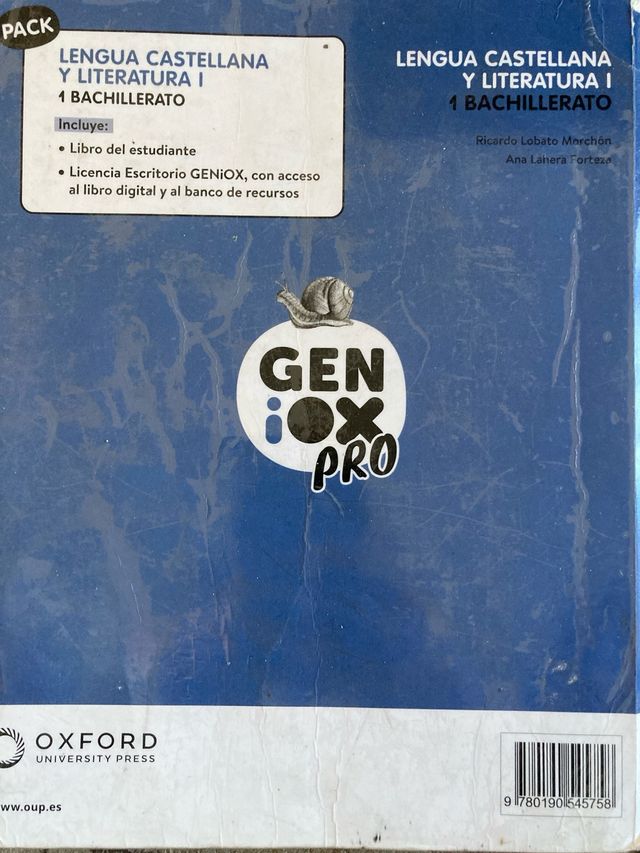 Lengua Castellana y Literatura I 1º Bachillerat...