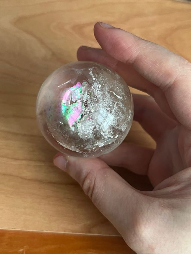 Esfera Cuarzo Lemuriano