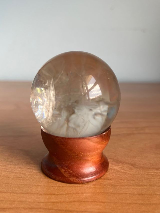 Esfera Cuarzo Lemuriano