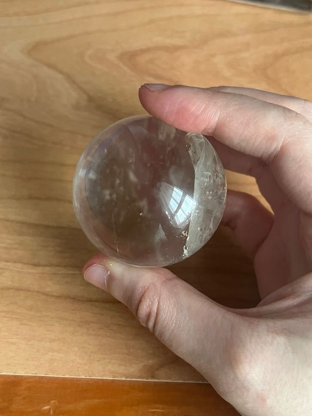 Esfera Cuarzo Lemuriano