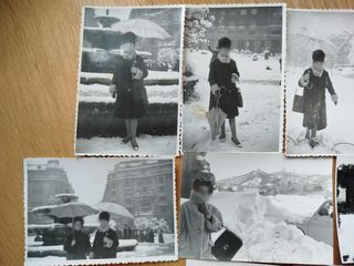 Fotos antiguas, Bilbao nevado, año 1963.
