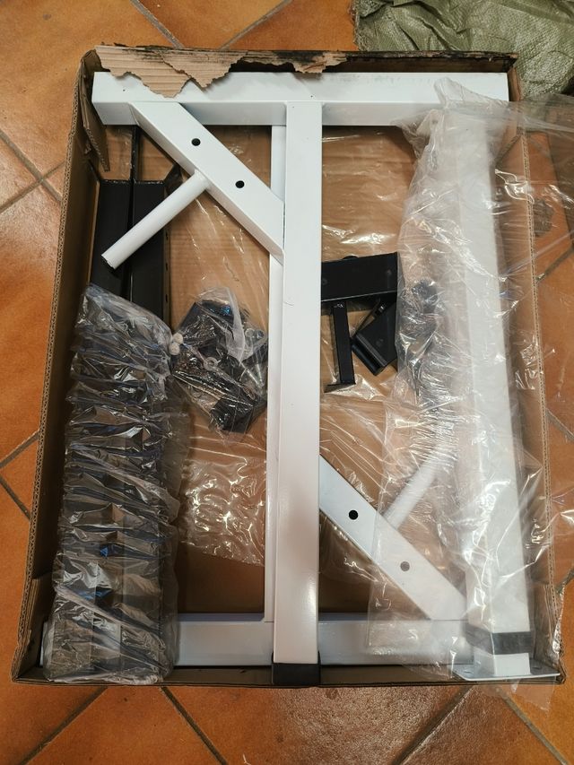 Soporte Rack Pesas Ajustable Decathlon 200kg