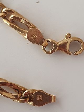Cadena oro 18k - 13,49g - 47cm a74e el gramo