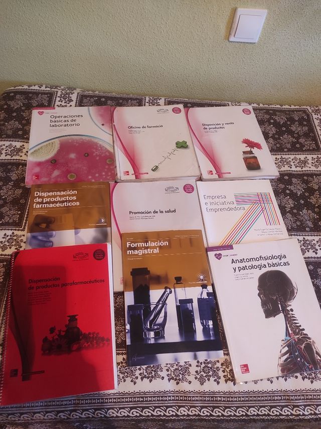 Libros Técnico Farmacia Grado Medio