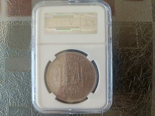 5 Ptas Alfonso XII 1877 España