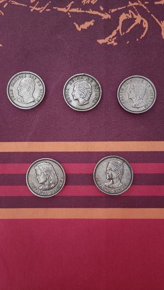 Monedas antiguas Familia Real Española