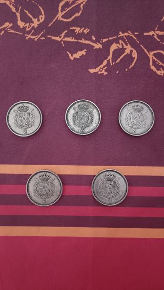 Monedas antiguas Familia Real Española