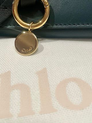 Portafoglio donna Chloé blu navy – nuovo 