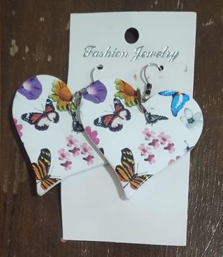 17 Paia Orecchini Cuore - Boho Chic