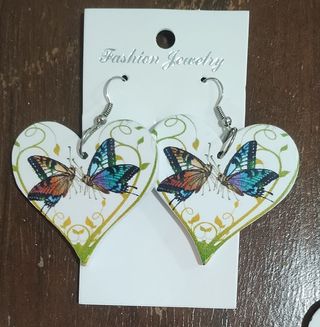 17 Paia Orecchini Cuore - Boho Chic