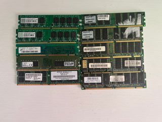 Pack de 11 módulos RAM - Varios fabricantes