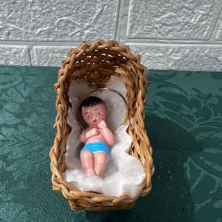 2 Figuras Belén Niño Jesús Pesebre