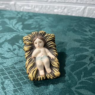 2 Figuras Belén Niño Jesús Pesebre