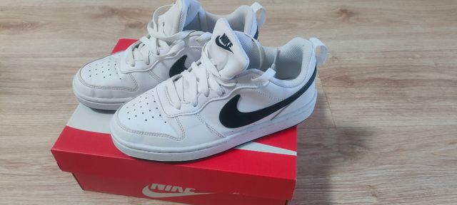 Zapatillas Nike Court niño 36 Blancas