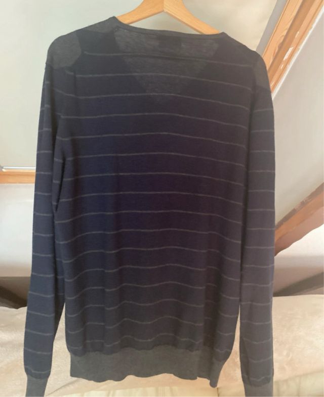 Jersey Massimo Dutti Azul Marino - Talla L