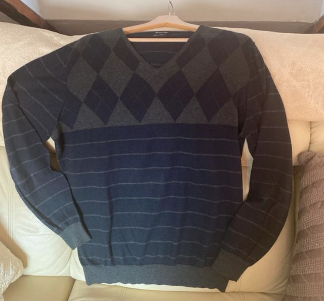 Jersey Massimo Dutti Azul Marino - Talla L