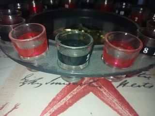 Poker Roulette Bicchierini shot