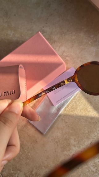 Gafas Miu Miu SMU04Z - Marrón