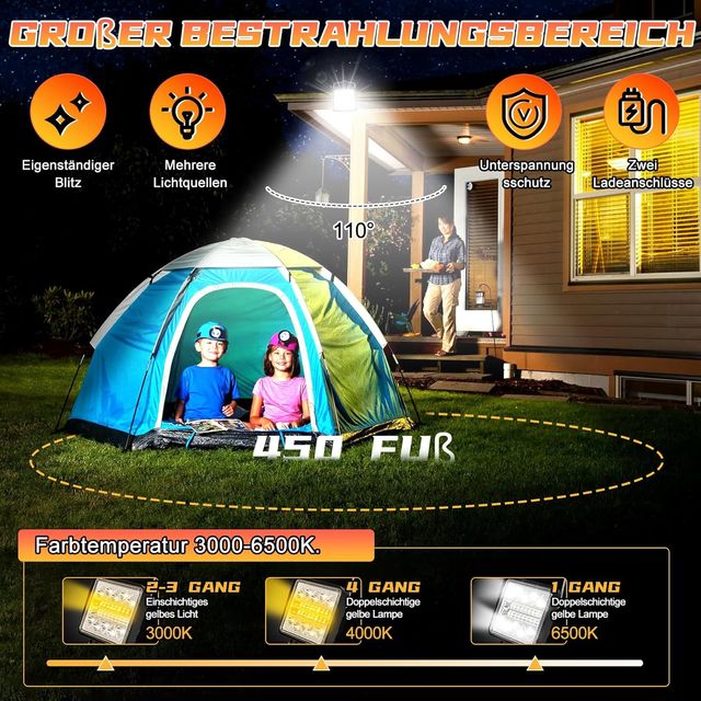 Lampada LED ricaricabile Bosch 18V