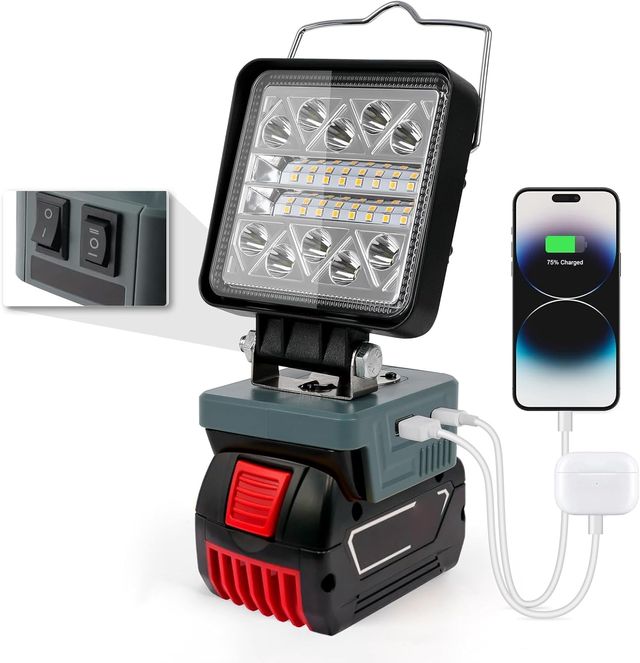 Lampada LED ricaricabile Bosch 18V