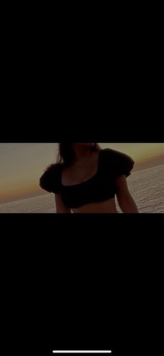 Top bikini negro mangas abullonadas M/L