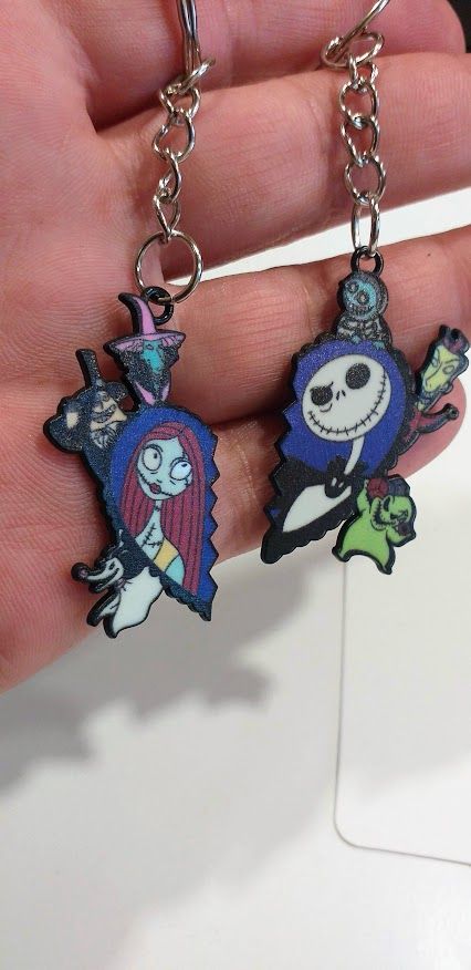 Llaveros Stitch & Angel