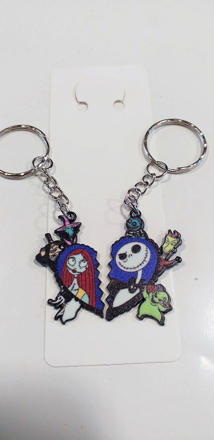 Llaveros Stitch & Angel