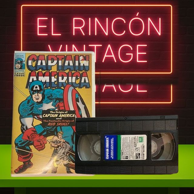 VHS NTSC ►►►Captain America - L'origine del Teschio Rosso!