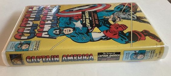 VHS NTSC ►►►Captain America - L'origine del Teschio Rosso!