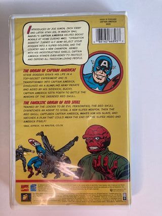 VHS NTSC ►►►Captain America - Origin of Red Skull!