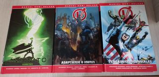 LOS VENGADORES JONATHAN HICKMAN COMPLETA M. DELUXE