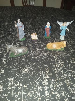 Pesebre Navidad - 7 figuras