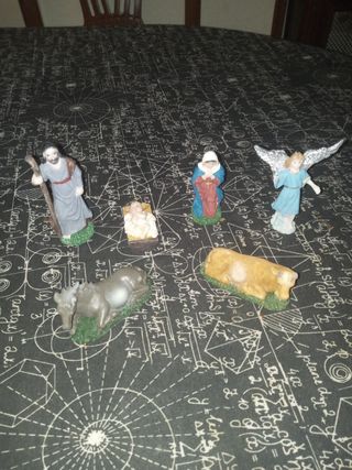 Pesebre Navidad - 7 figuras
