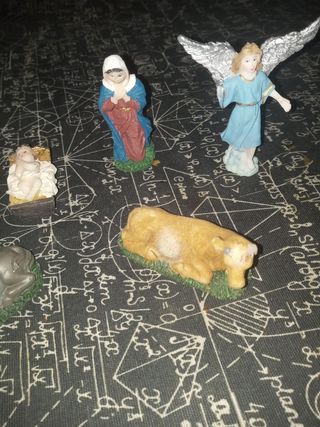 Pesebre Navidad - 7 figuras