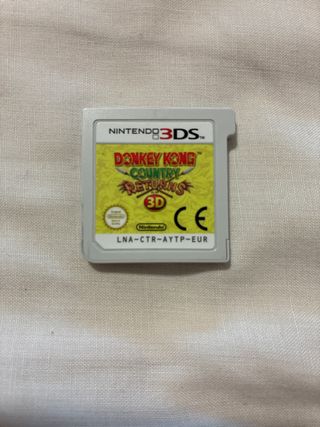 Donkey Kong Country Returns 3D - Nintendo 3DS