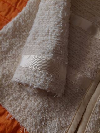 Chaqueta Tricot Chanel Suite Blanco T-S