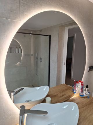 Espejo baño LED 120cm - Moderno