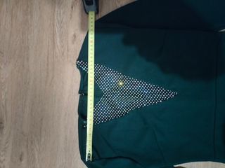 Vestido cóctel verde brillante