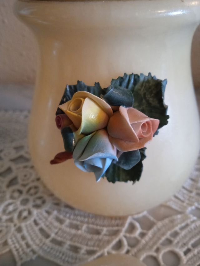 Juego tocador alabastro vintage